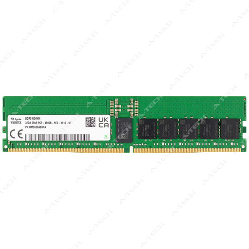 HMCG88AEBRA - Hynix RAM 32GB 2Rx8 PC5-38400 RDIMM DDR5 4800MHz ECC Registered Server Memory Module