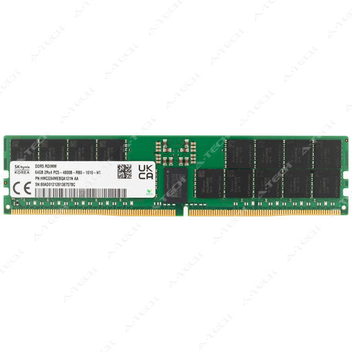 HMCG94MEBQA121N - Hynix RAM 64GB 2Rx4 PC5-38400 RDIMM DDR5 4800MHz ECC Registered Server Memory Module