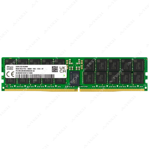 HMCGM4MEBRB - Hynix RAM 96GB 2Rx4 PC5-38400 RDIMM DDR5 4800MHz ECC Registered Server Memory Module