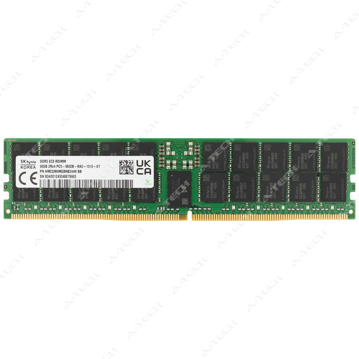 HMCGM4MGBRB244N - Hynix RAM 96GB 2Rx4 PC5-44800 RDIMM DDR5 5600MHz ECC Registered Server Memory Module