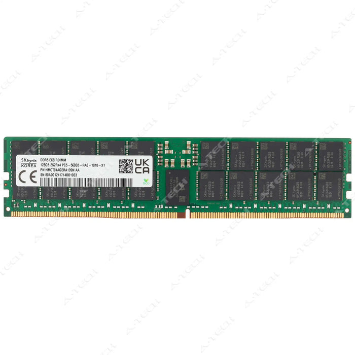 HMCT04AGERA199N - Hynix RAM 128GB 4Rx4 PC5-44800 RDIMM DDR5 5600MHz ECC Registered Server Memory Module