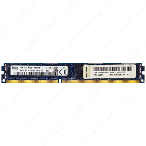HMT41GV7BFR8A-PB - Hynix RAM 8GB 2Rx8 PC3-12800 RDIMM DDR3 1600MHz ECC Registered Server Memory Module