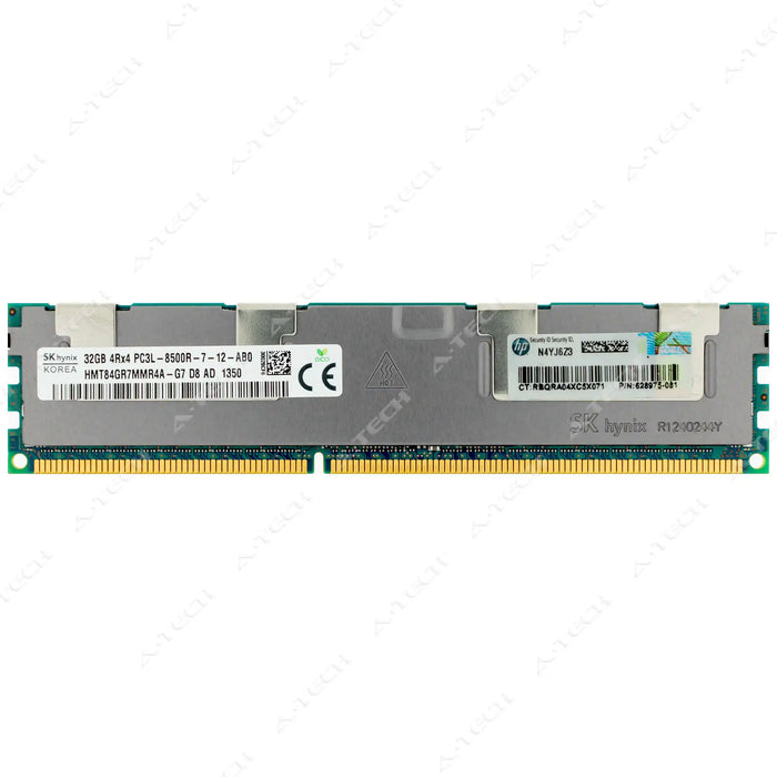HMT84GR7MMR4A-G7 - Hynix RAM 32GB 4Rx4 PC3-8500 RDIMM DDR3 1066MHz ECC Registered Server Memory Module