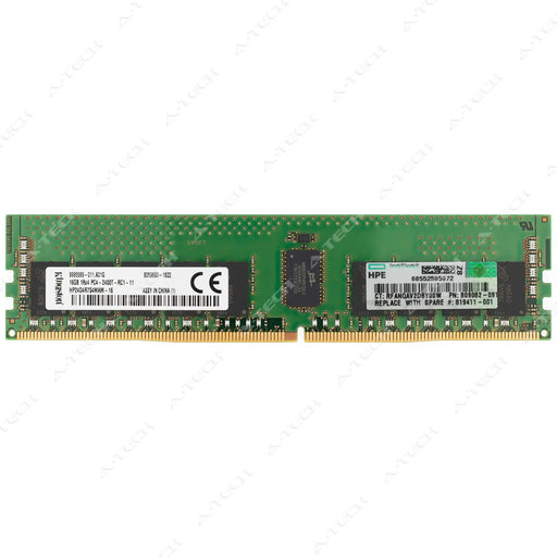HP24D4R7S4MAM-16 - Kingston RAM 16GB 1Rx4 PC4-19200 RDIMM DDR4 2400MHz ECC Registered Server Memory Module