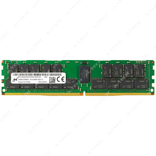 MTA144ASQ16G72PSZ-2S6E1 - Micron RAM 128GB 2S4rx4 PC4-21300 RDIMM DDR4 2666MHz ECC Registered Server Memory Module