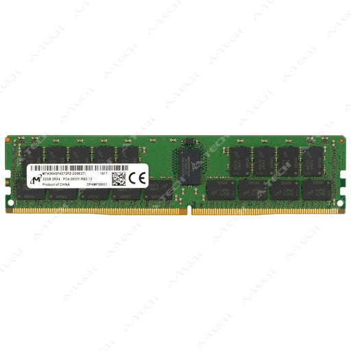 MTA36ASF4G72PZ-2G9E2 - Micron RAM 32GB 2Rx4 PC4-23400 RDIMM DDR4 2933MHz ECC Registered Server Memory Module
