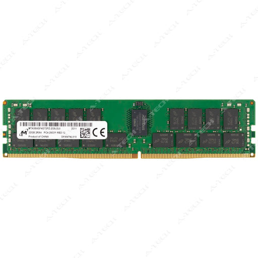 MTA36ASF4G72PZ-2G9J3 - Micron RAM 32GB 2Rx4 PC4-23400 RDIMM DDR4 2933MHz ECC Registered Server Memory Module