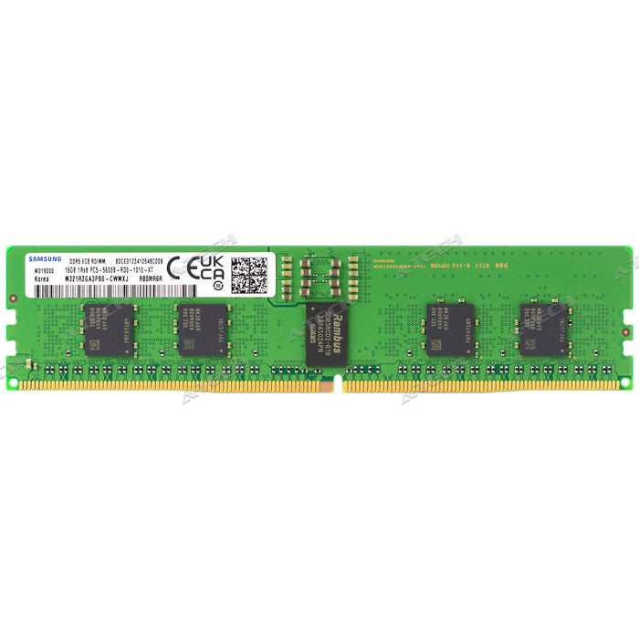 M321R2GA3PB0-CWM - Samsung RAM 16GB 1Rx8 PC5-44800 EC8 RDIMM DDR5 5600MHz ECC Registered Server Memory Module