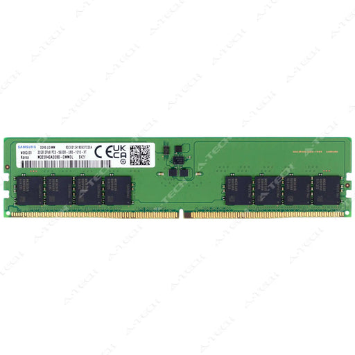 M323R4GA3DB0-CWM - Samsung RAM 32GB 2Rx8 PC5-44800 DIMM DDR5 5600MHz Non-ECC Unbuffered Desktop Memory Module