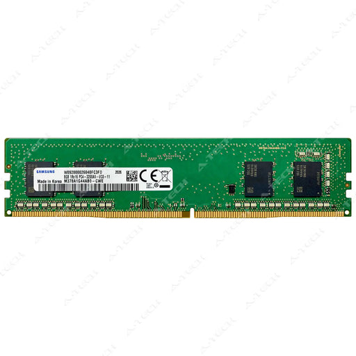 M378A1G44AB0-CWE - Samsung RAM 8GB 1Rx16 PC4-25600 DIMM DDR4 3200MHz Non-ECC Unbuffered Desktop Memory Module
