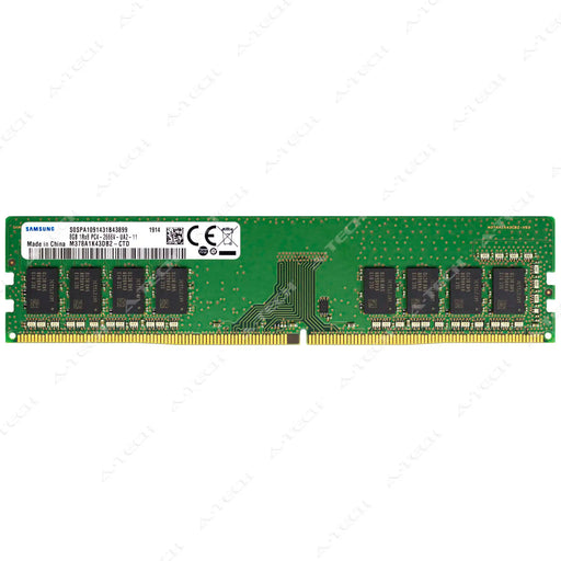 M378A1K43DB2-CTD - Samsung RAM 8GB 1Rx8 PC4-21300 DIMM DDR4 2666MHz Non-ECC Unbuffered Desktop Memory Module