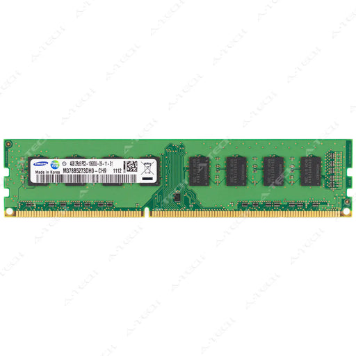 M378B5273DH0-CH9 - Samsung RAM 4GB 2Rx8 PC3-10600 DIMM DDR3 1333MHz Non-ECC Unbuffered Desktop Memory Module