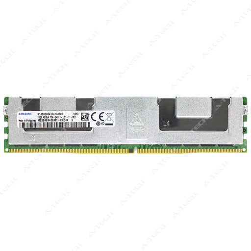 M386A8K40BM1-CRC - Samsung RAM 64GB 4Rx4 PC4-19200 LRDIMM DDR4 2400MHz ECC Load Reduced Server Memory Module