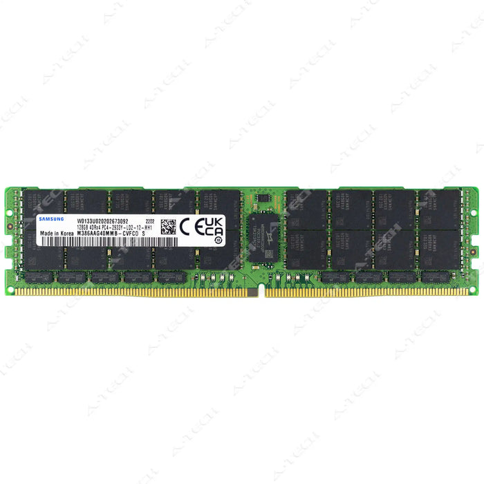 M386AAG40MMB-CVF - Samsung RAM 128GB 4Rx4 PC4-23400 LRDIMM DDR4 2933MHz ECC Load Reduced Server Memory Module