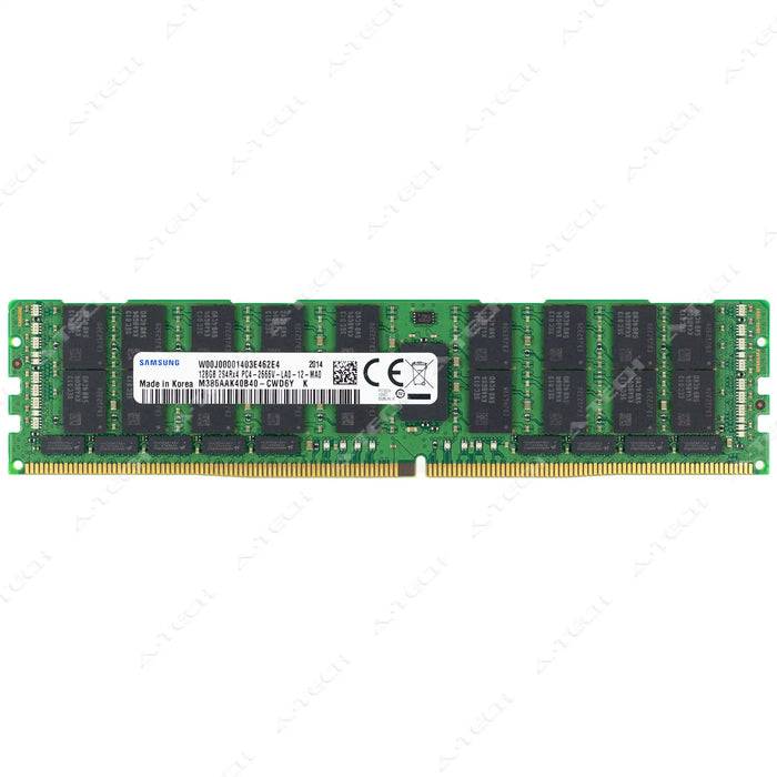 M386AAK40B40-CWD - Samsung RAM 128GB 2S4Rx4 PC4-21300 LRDIMM DDR4 2666MHz ECC Load Reduced Server Memory Module