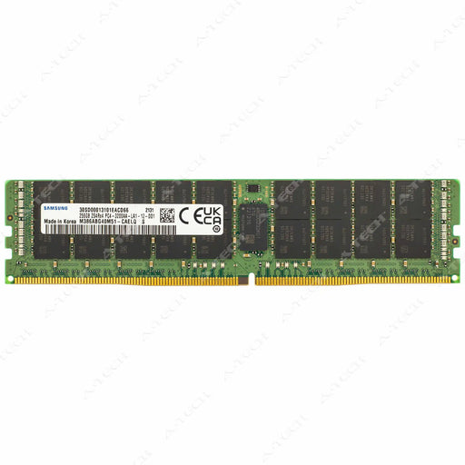 M386ABG40M51-CAE - Samsung RAM 256GB 2S4rx4 PC4-25600 LRDIMM DDR4 3200MHz ECC Load Reduced Server Memory Module
