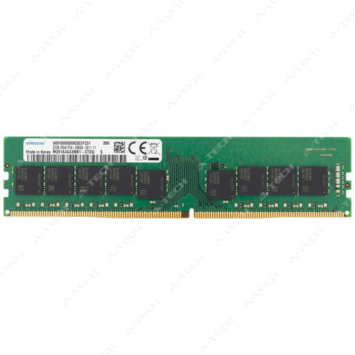 M391A4G43MB1-CTD - Samsung RAM 32GB 2Rx8 PC4-21300 ECC UDIMM DDR4 2666MHz ECC Unbuffered Server Memory Module