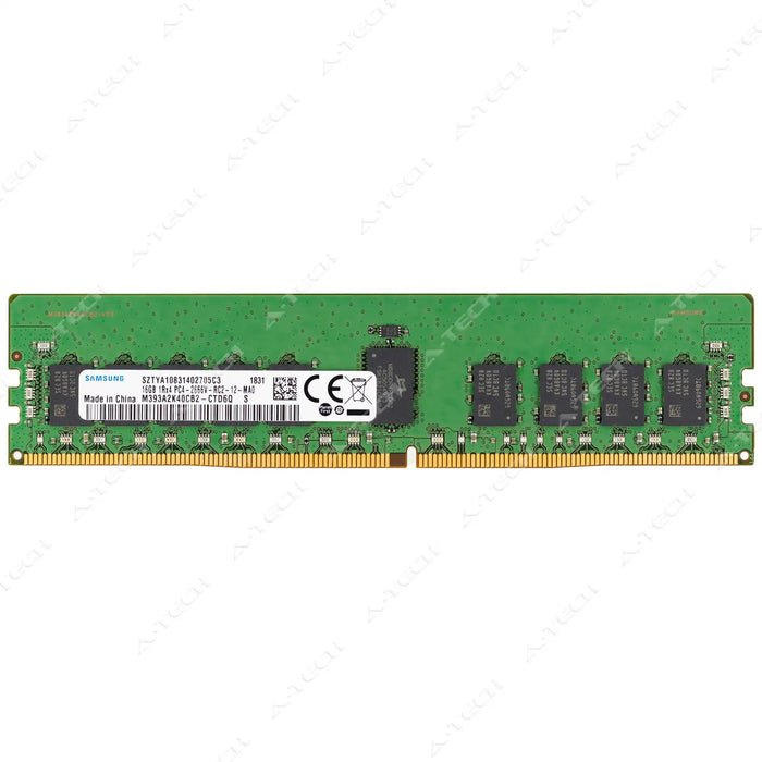 M393A2K40CB2-CTD - Samsung RAM 16GB 1Rx4 PC4-21300 RDIMM DDR4 2666MHz ECC Registered Server Memory Module