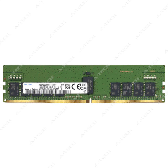 M393A2K43DB3-CWE - Samsung RAM 16GB 2Rx8 PC4-25600 RDIMM DDR4 3200MHz ECC Registered Server Memory Module