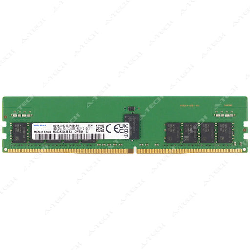 M393A2K43EB3-CWE - Samsung RAM 16GB 2Rx8 PC4-25600 RDIMM DDR4 3200MHz ECC Registered Server Memory Module