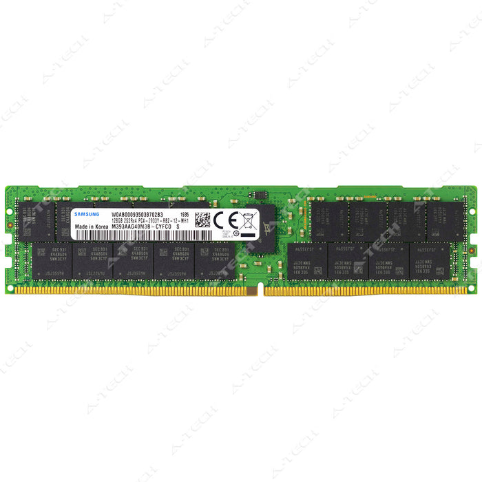 M393AAG40M3B-CYF - Samsung RAM 128GB 2S2Rx4 PC4-23400 RDIMM DDR4 2933MHz ECC Registered Server Memory Module