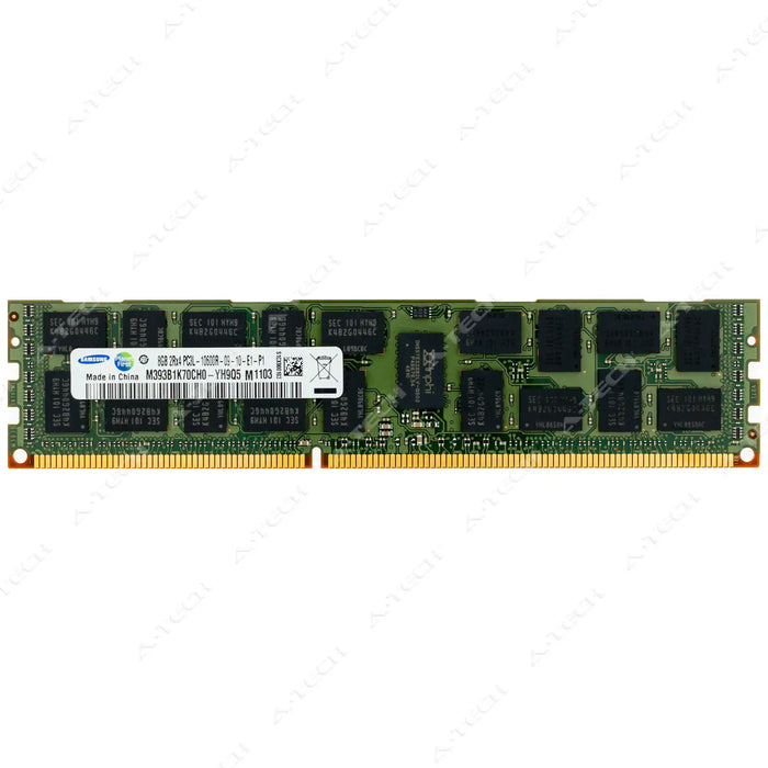 M393B1K70CH0-YH9 - Samsung RAM 8GB 2Rx4 PC3-10600 RDIMM DDR3 1333MHz ECC Registered Server Memory Module