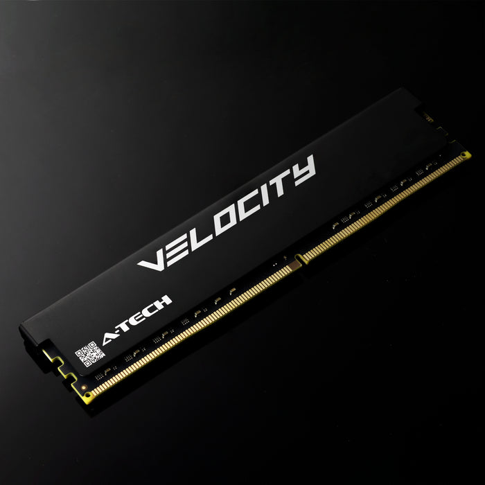 A-Tech Velocity RAM 32GB Single (1x32GB) DDR5-5600 (PC5-44800) CL46 XMP 3.0 1.1V 288-Pin Non-ECC DIMM Desktop PC Gaming Memory (AV32G5D56X)