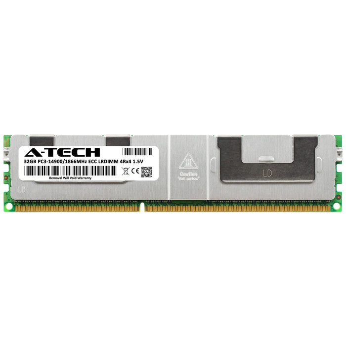 Supermicro SUPER X9DRW-3LN4F+ Memory RAM | 32GB 4Rx4 DDR3 1866MHz (PC3-14900) LRDIMM 1.5V
