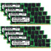 A-Tech 128GB (8x 16GB) 4Rx4 PC3-10600 DDR3 1333 MHz ECC RDIMM Registered DIMM Quad Rank Server RAM Memory Upgrade Kit