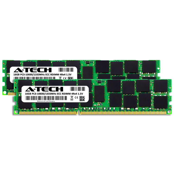 Apple Mac Pro (Mid 2012, 12-Core) Memory RAM | 32GB Kit (2x16GB) 4Rx4 DDR3 1333MHz (PC3-10600) RDIMM 1.5V
