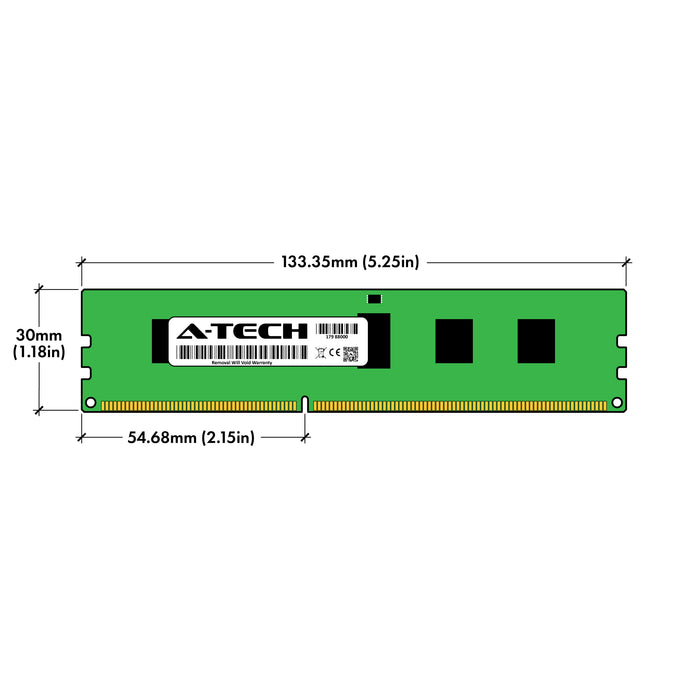 8GB Kit (2 x 4GB) 1Rx8 DDR3-1600 PC3-12800R RDIMM ECC Registered 1.35V 240-Pin Server Memory RAM