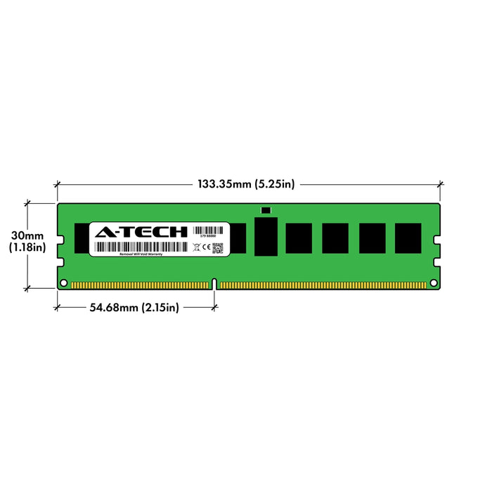A-Tech 16GB (2x 8GB) 2Rx8 PC3-12800 DDR3 1600 MHz ECC RDIMM Registered DIMM Dual Rank Server RAM Memory Upgrade Kit