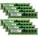 A-Tech 64GB (8x 8GB) 2Rx8 PC3-10600 DDR3 1333 MHz ECC RDIMM Registered DIMM Dual Rank Server RAM Memory Upgrade Kit