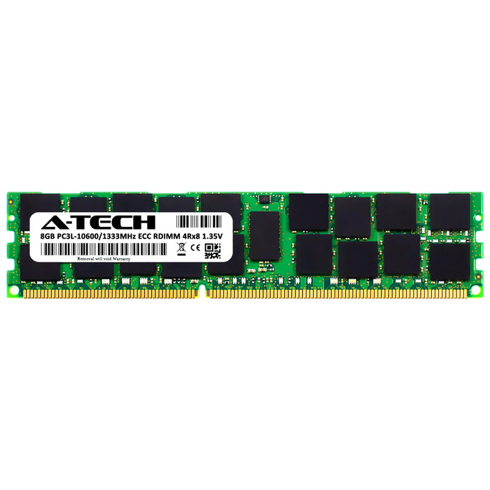 Kingston KVR1333D3LQ8R9S/8G Equivalent 8GB PC3-10600 RDIMM Memory RAM