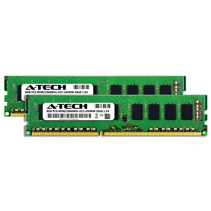 Apple Mac Pro (Early 2009, 8-Core) Memory RAM | 16GB Kit (2x8GB) 2Rx8 DDR3 1066MHz (PC3-8500) ECC UDIMM 1.5V