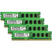 8GB Kit (4 x 2GB) DDR3-1600 (PC3-12800) DIMM DR x8 Desktop Memory RAM