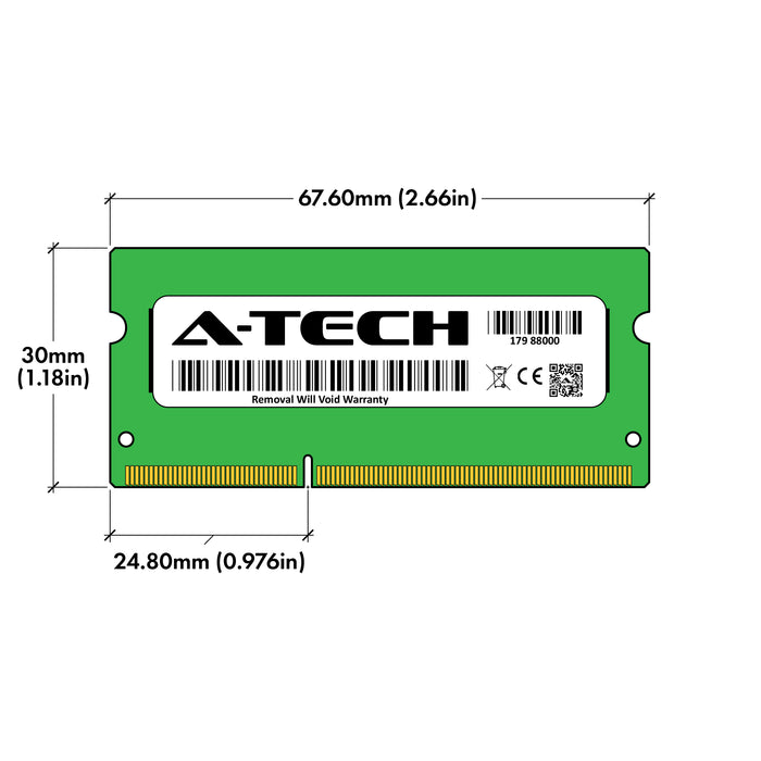 Kingston KVR16LSE11/4KF Equivalent 4GB PC3-12800 ECC SODIMM Memory RAM