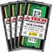 A-Tech 16GB (4x 4GB) 1Rx8 PC3-12800 DDR3 1600 MHz ECC SODIMM Single Rank Microserver RAM Memory Upgrade Kit
