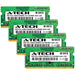 A-Tech 16GB (4x 4GB) 1Rx8 PC3-12800 DDR3 1600 MHz ECC SODIMM Single Rank Microserver RAM Memory Upgrade Kit