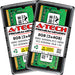 A-Tech 8GB (2x 4GB) 1Rx8 PC3-12800 DDR3 1600 MHz ECC SODIMM Single Rank Microserver RAM Memory Upgrade Kit