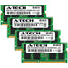 A-Tech 32GB (4x 8GB) 2Rx8 PC3-10600 DDR3 1333 MHz ECC SODIMM Dual Rank Microserver RAM Memory Upgrade Kit