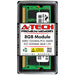 A-Tech 8GB (1x 8GB) 2Rx8 PC3-10600 DDR3 1333 MHz ECC SODIMM Dual Rank Microserver RAM Memory Upgrade Module