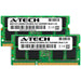A-Tech 16GB (2x 8GB) 2Rx8 PC3-10600 DDR3 1333 MHz ECC SODIMM Dual Rank Microserver RAM Memory Upgrade Kit