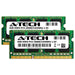 8GB Kit (2 x 4GB) DDR3-1333 (PC3-10600) SODIMM SR x16 Laptop Memory RAM