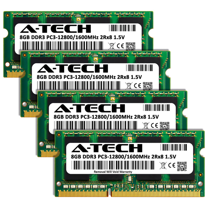 Apple iMac (27-inch, Late 2013) Memory RAM | 32GB Kit (4x8GB) DDR3 1600MHz (PC3-12800) SODIMM 1.5V