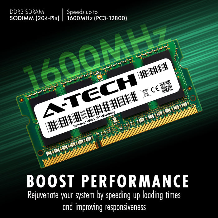 Micron MT16JTF51264HZ-1G6 Equivalent 4GB PC3-12800 SODIMM Memory RAM