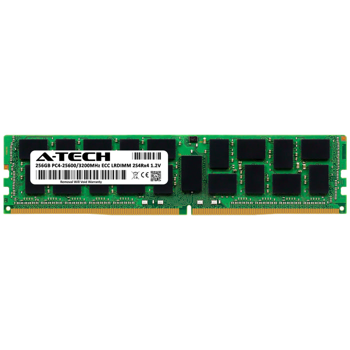 256GB 2S4Rx4 (8Rx4) DDR4-3200 PC4-25600L LRDIMM ECC Load Reduced 1.2V 288-Pin Server Memory RAM