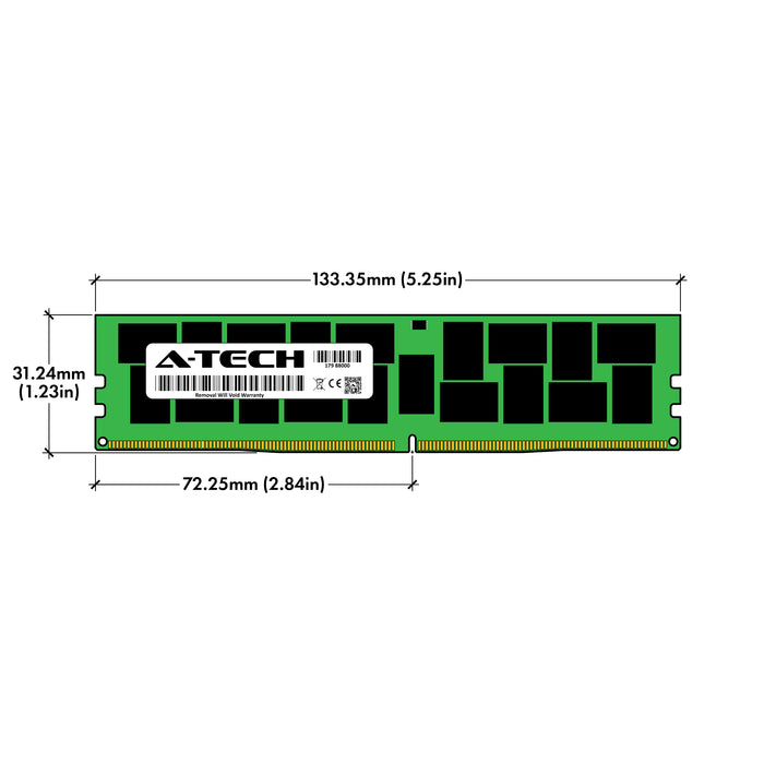 128GB 2S4Rx4 (8Rx4) DDR4-2400 PC4-19200L LRDIMM ECC Load Reduced 1.2V 288-Pin Server Memory RAM