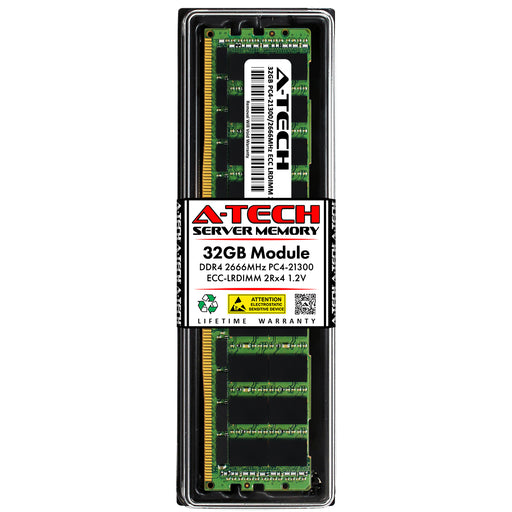 Micron MTA36ASF4G72LZ-2G6 Equivalent 32GB PC4-21300 LRDIMM Memory RAM
