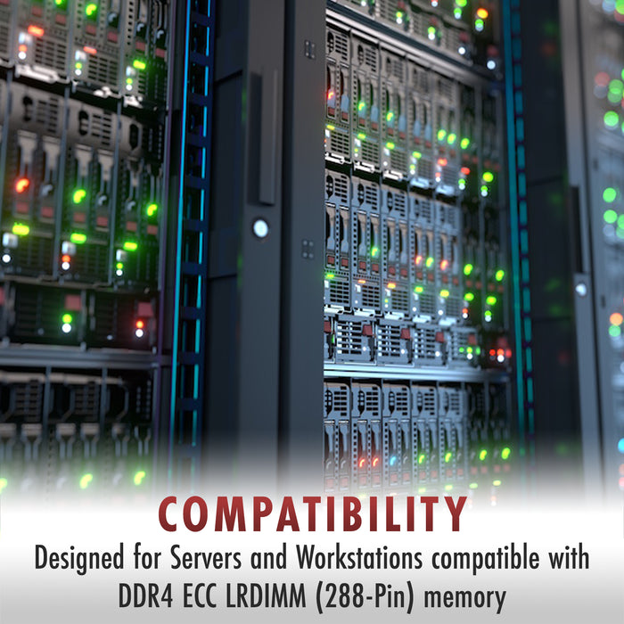 HMABAGL7C4R4N-VN - Hynix Equivalent RAM 128GB 2S4Rx4 (8Rx4 3DS/TSV) PC4-21300 LRDIMM DDR4 2666MHz ECC Load Reduced Server Memory Module